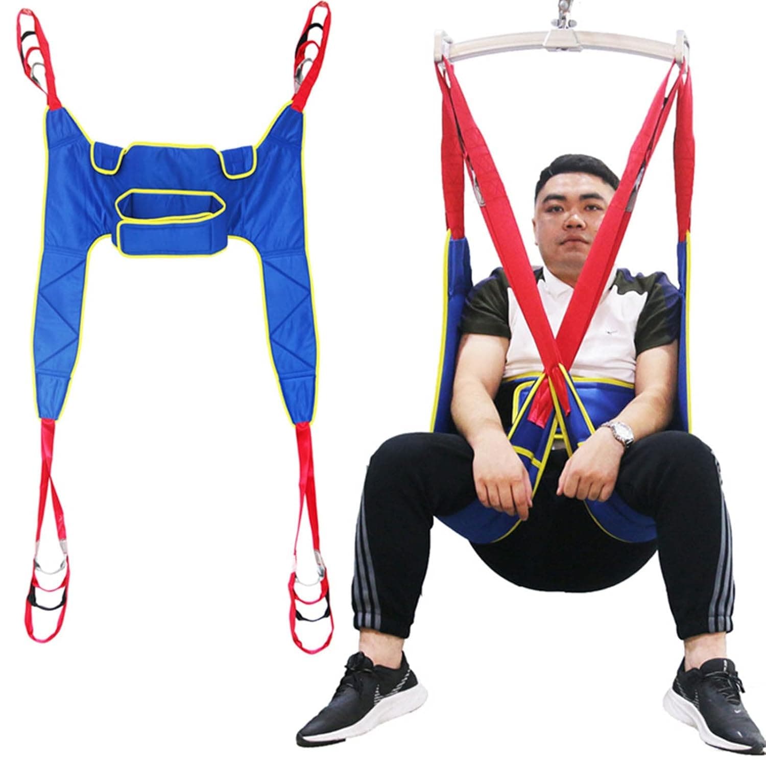 Patient Lift Sling, Medical Sling, Patient Lifter, Walking Sling Transfer Strap for Elderly Senior, Disabled