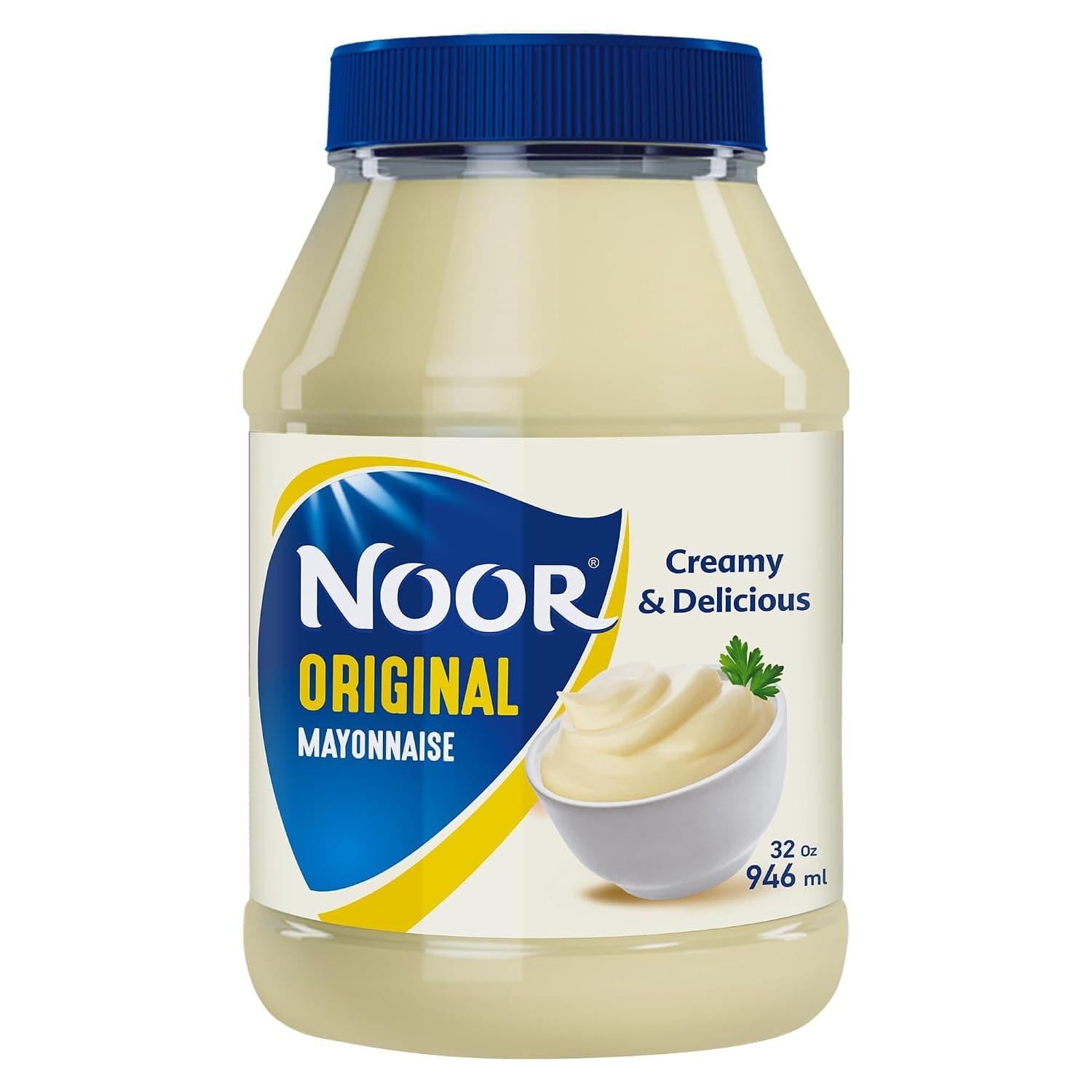 Noor, Original Thick & Creamy Mayonnaise Jar, 946ml