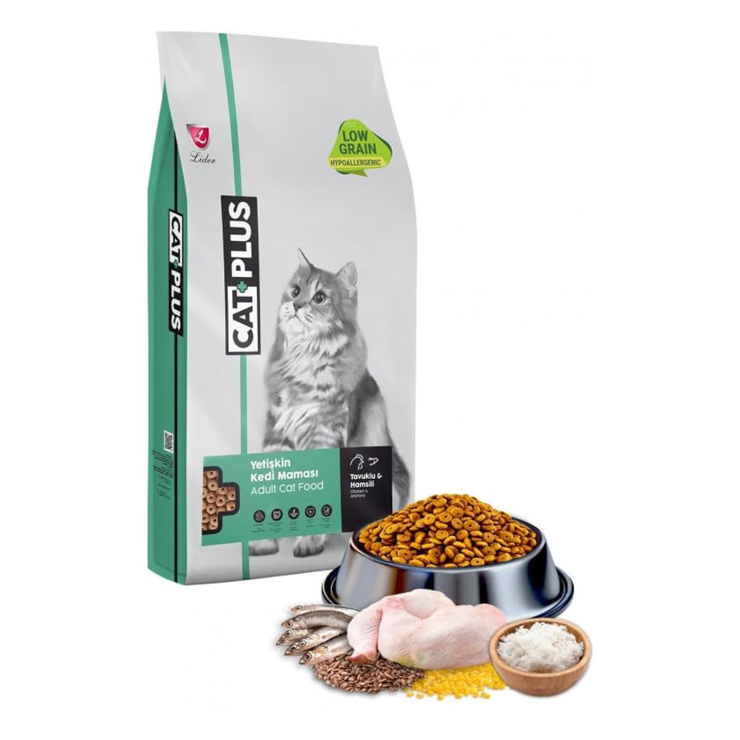 Adult Cat Food Chicken And Anchovy 1.5 Kg