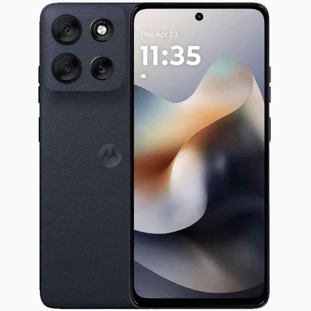 Motorola Moto G56 DUAL-SIM 256GB ROM + 8GB RAM (GSM Only|No CDMA) Factory Unlocked 5G Smartphone (Pantone Black Oyster) - International Version