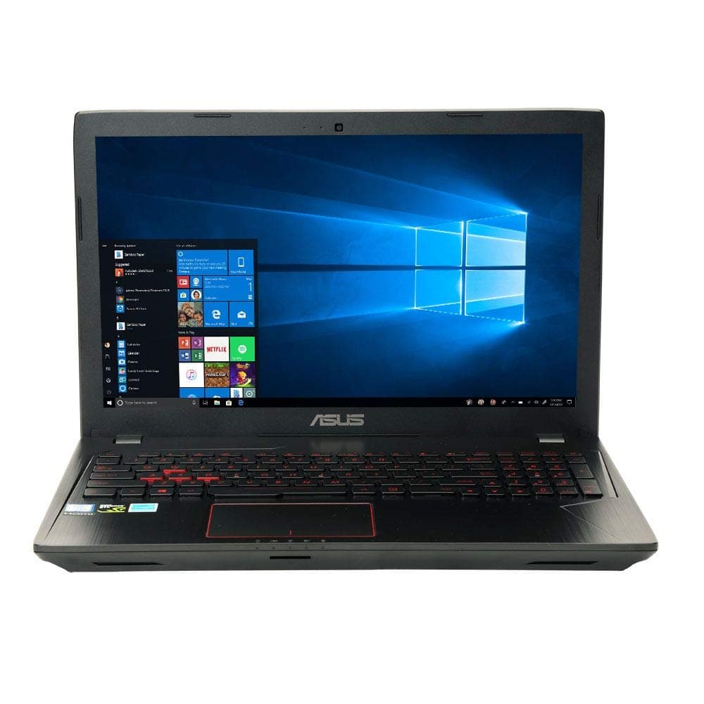 ASUS VivoBook K570UD 15.6” Laptop, Intel Core i7-8550U, GeForce GTX 1050 4GB, 16GB DDR4, FHD Display, 256GB SSD + 1TB HDD, Fingerprint Sensor, Backlit keyboard, K570UD-ES76 Casual Gaming Laptop