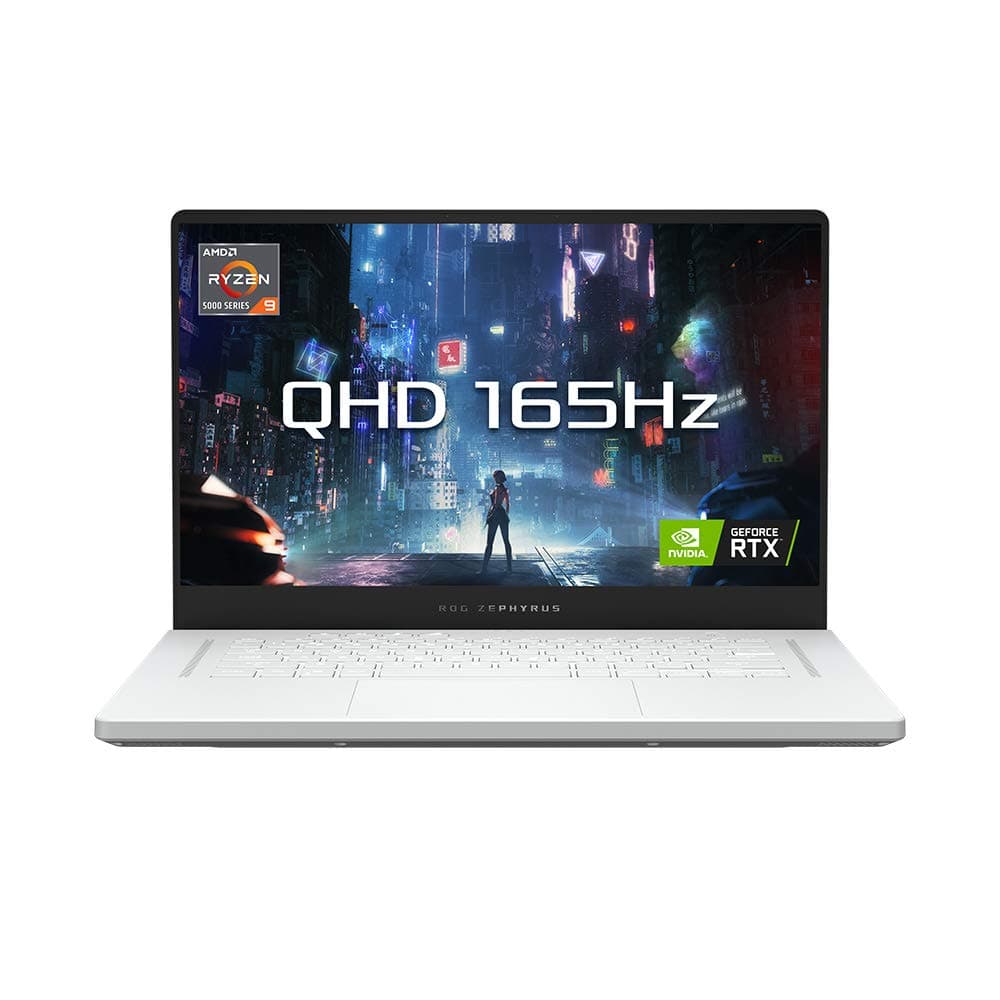 ASUS G15 Zephyrus GA503QS 15.6" QHD 165Hz Gaming Laptop (AMD Ryzen 9-5900HS, Nvidia GeForce RTX 3080, 32GB RAM (2x 16GB), 1TB M.2 SSD, Windows 10)