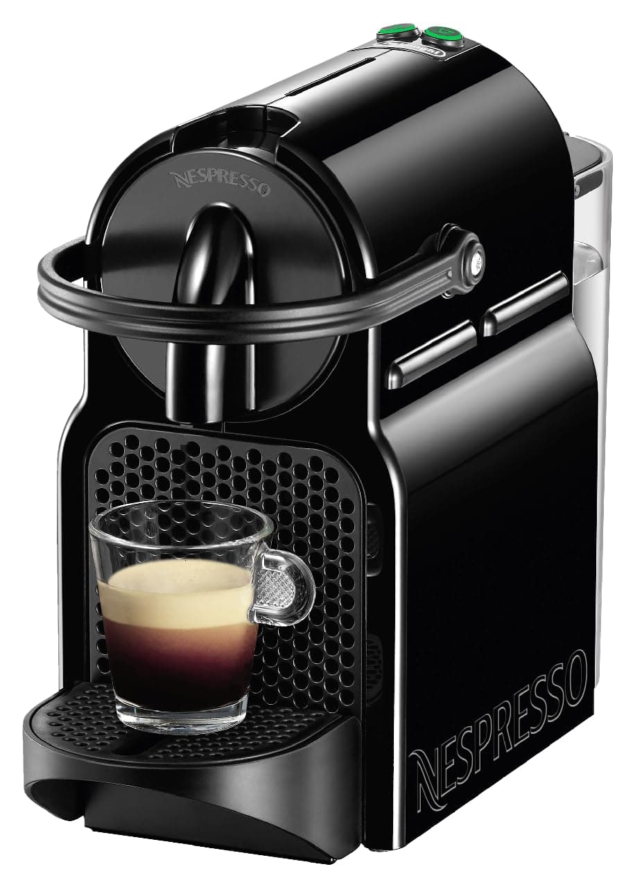 Nespresso Inissia D40 Espresso Capsule Coffee Machine, 0.7 L, 19 Bar Pressure, Black