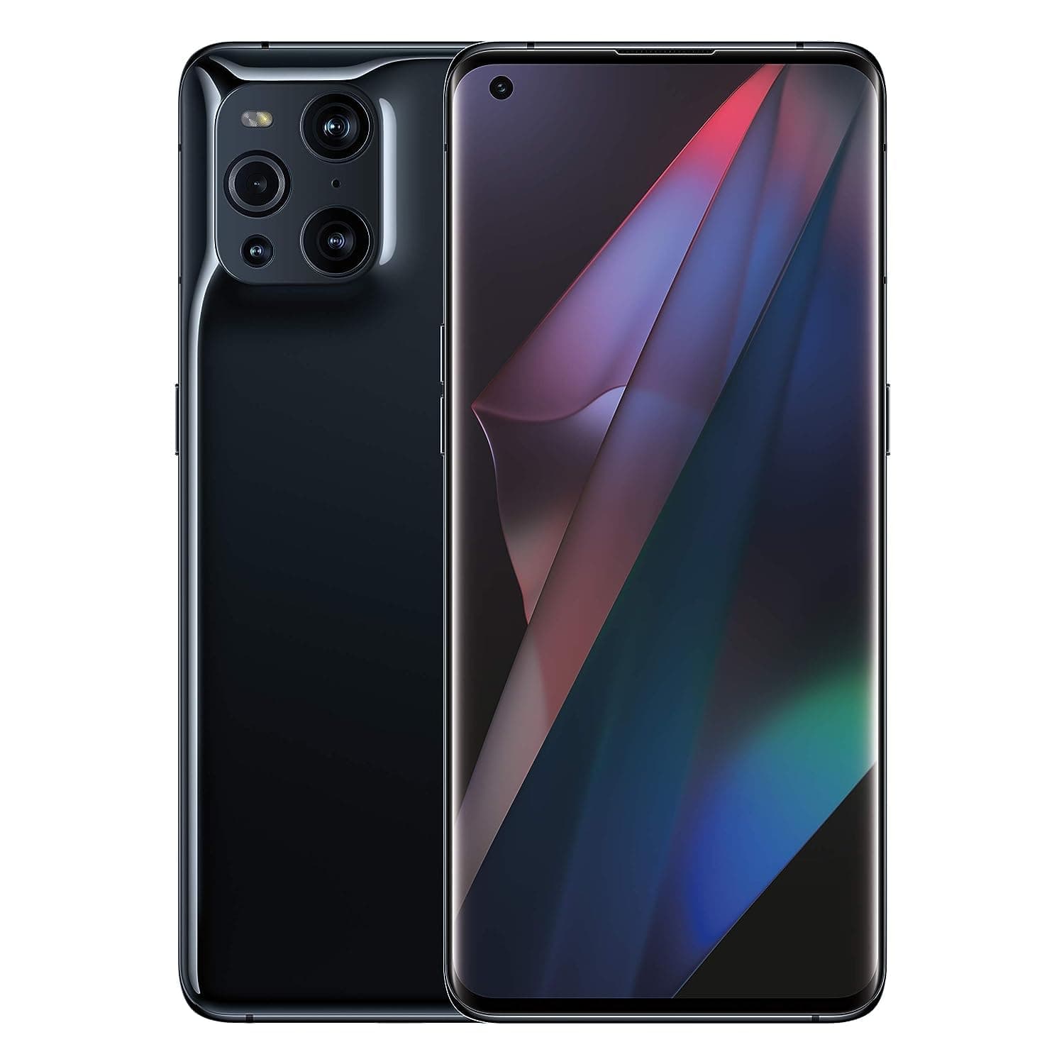 OPPO Find X3 Pro 5G Android Smartphone (256GB, 12GB RAM, GSM Unlocked, Gloss Black, CPH2173)