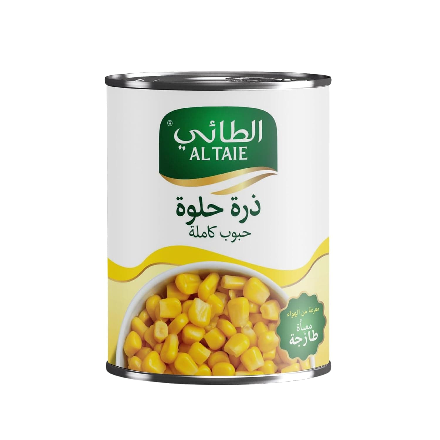 Al Taie Sweet Corn 340g- Premium Quality Golden Canned Corn- Sweet & Tender Kernels- Ideal for Salads, Soups, Pasta & Cooking