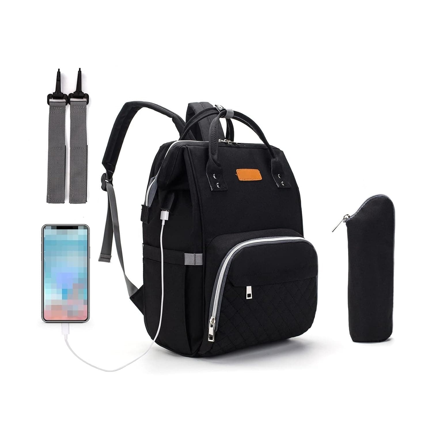 NURII diaper bags Fashion Portable Baby Backpack Baby Bag For Mommy Large Capacity Waterproof Diaper Bag Mother Care Travel Equipment (Color : 12)