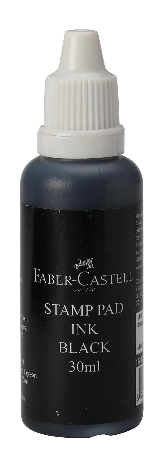 Faber-Castell Stamp Ink 30 ml black