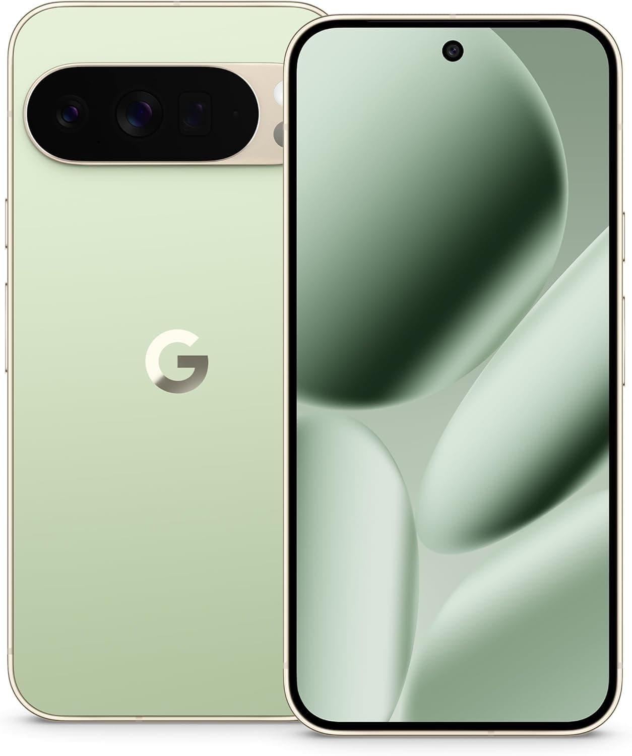 Google Pixel ​10 Pro 5G (202​5) 256GB + 16GB RAM, Dual-SIM (nano-SIM, eSIM), ​Android 1​6 Factory Unlocked (Jade)