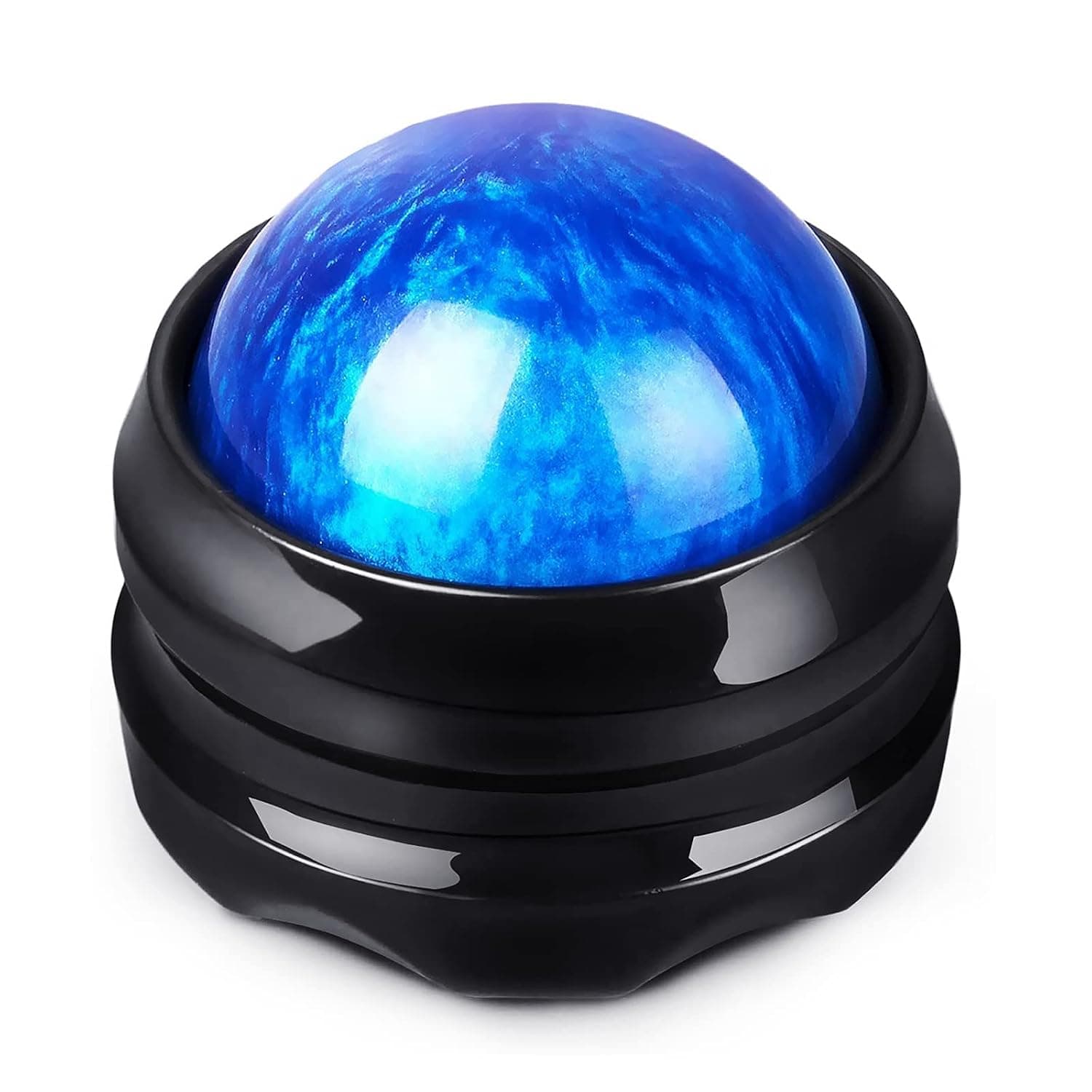 Manual Massage Ball, Roller Back Massager Great for Relax, Deep Tissue Massage Tool to Relief Full Body, Sore Muscle, Neck, Shoulders, Feet, Joint Pain, Stiffness(blue)