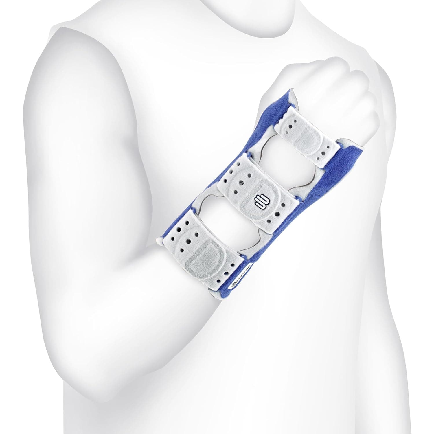 BAUERFEIND ManuLoc Wrist Orthosis, Titan, Size 1