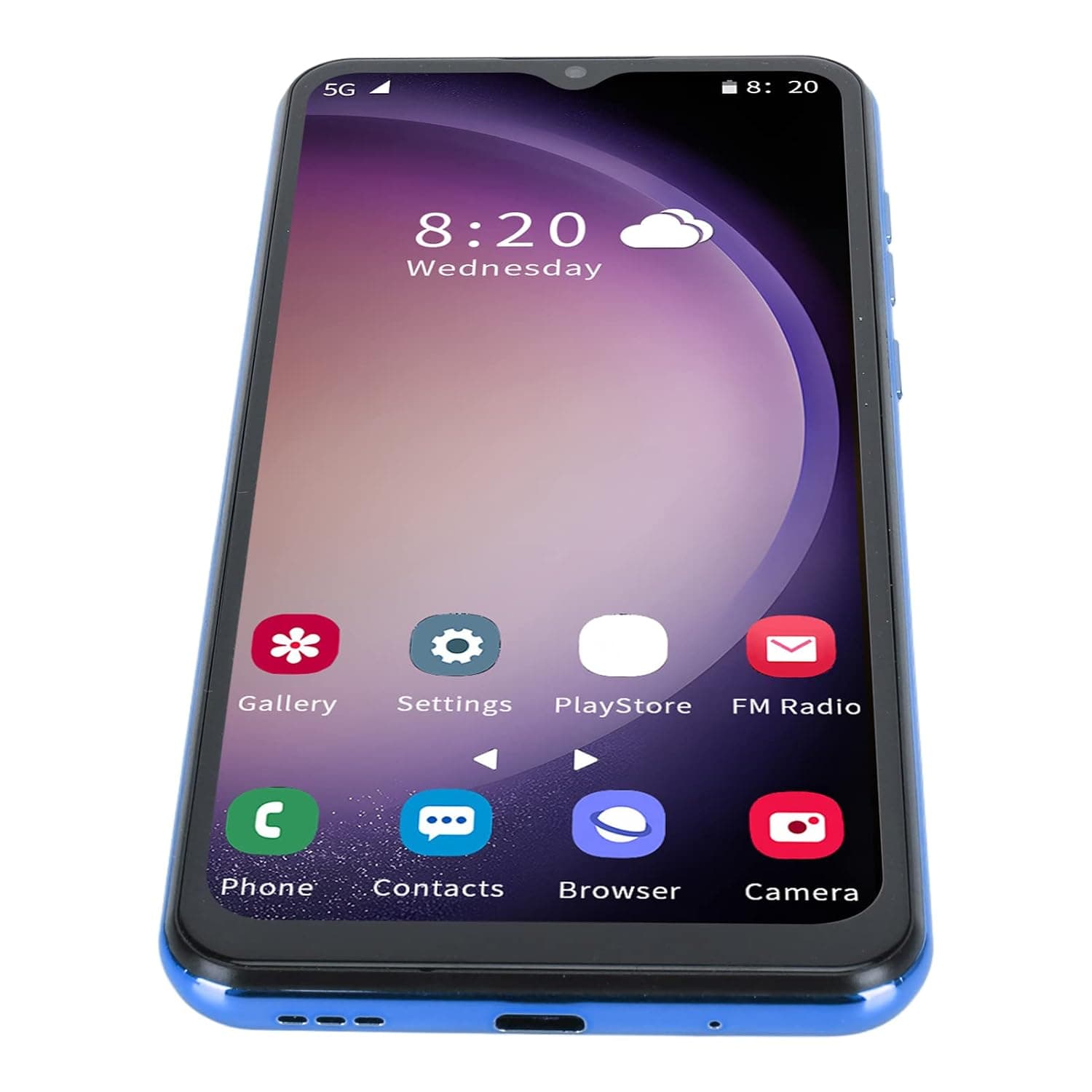 Unlocked Cell Phone, 6.52 Inch Smartphone, HD Face Recognition 4G Dual Standby 6GB 128GB 12 5G WIFI Mobile Phone with Stylus Pen, 4500mAh Battery