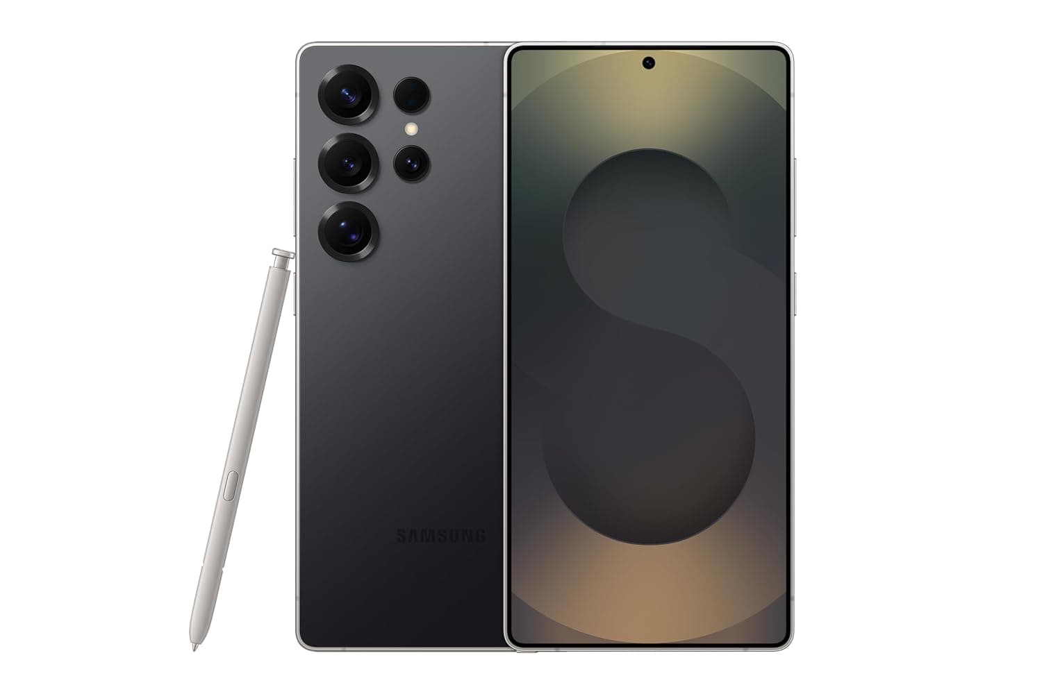 Samsung Galaxy S25 Ultra AI Phone, 1TB Storage, 12GB RAM, Titanium Black, Android Smartphone, 200MP Camera, S Pen, Long Battery Life (KSA Version)