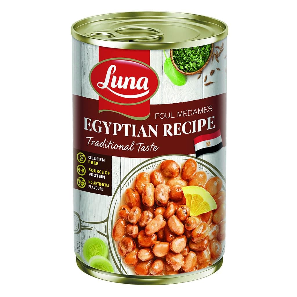 Luna Egyptian Recipe Foul Medames, 400G - Pack of 1