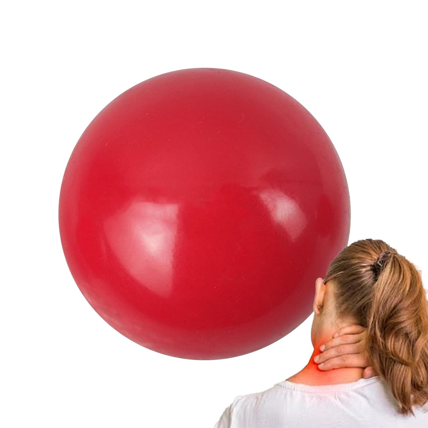 Massage Ball for Back Manual Smooth Fascia Relaxation | Roller Ball Massage Tool for Back Neck Shoulder Hip