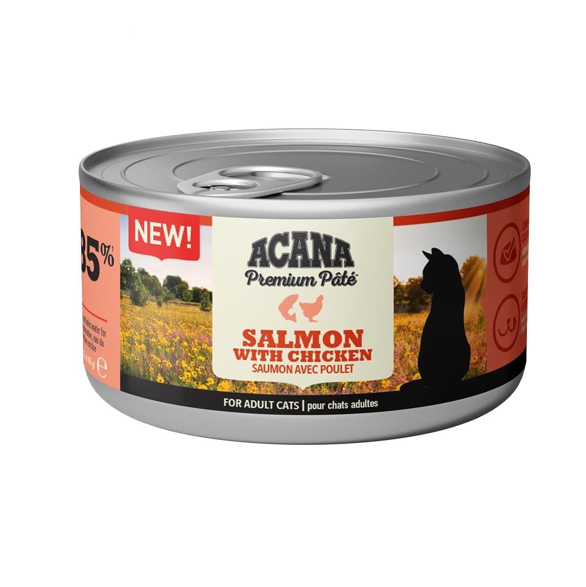 Acana Cat Wet Food Premium Pâté Salmon with Chicken - 85 g