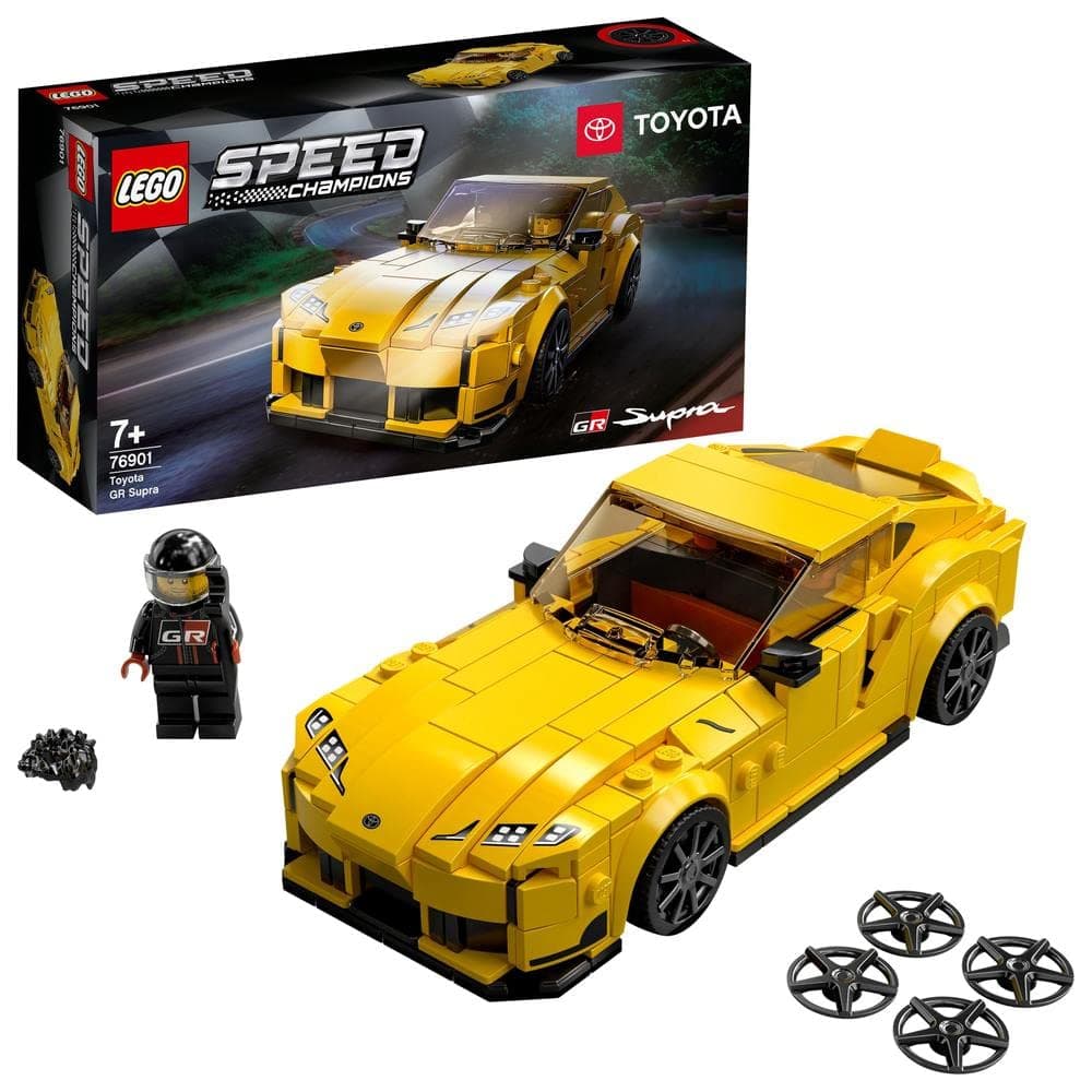LEGO® Speed Champions Toyota GR Supra 76901 Building Kit (299 Pieces)
