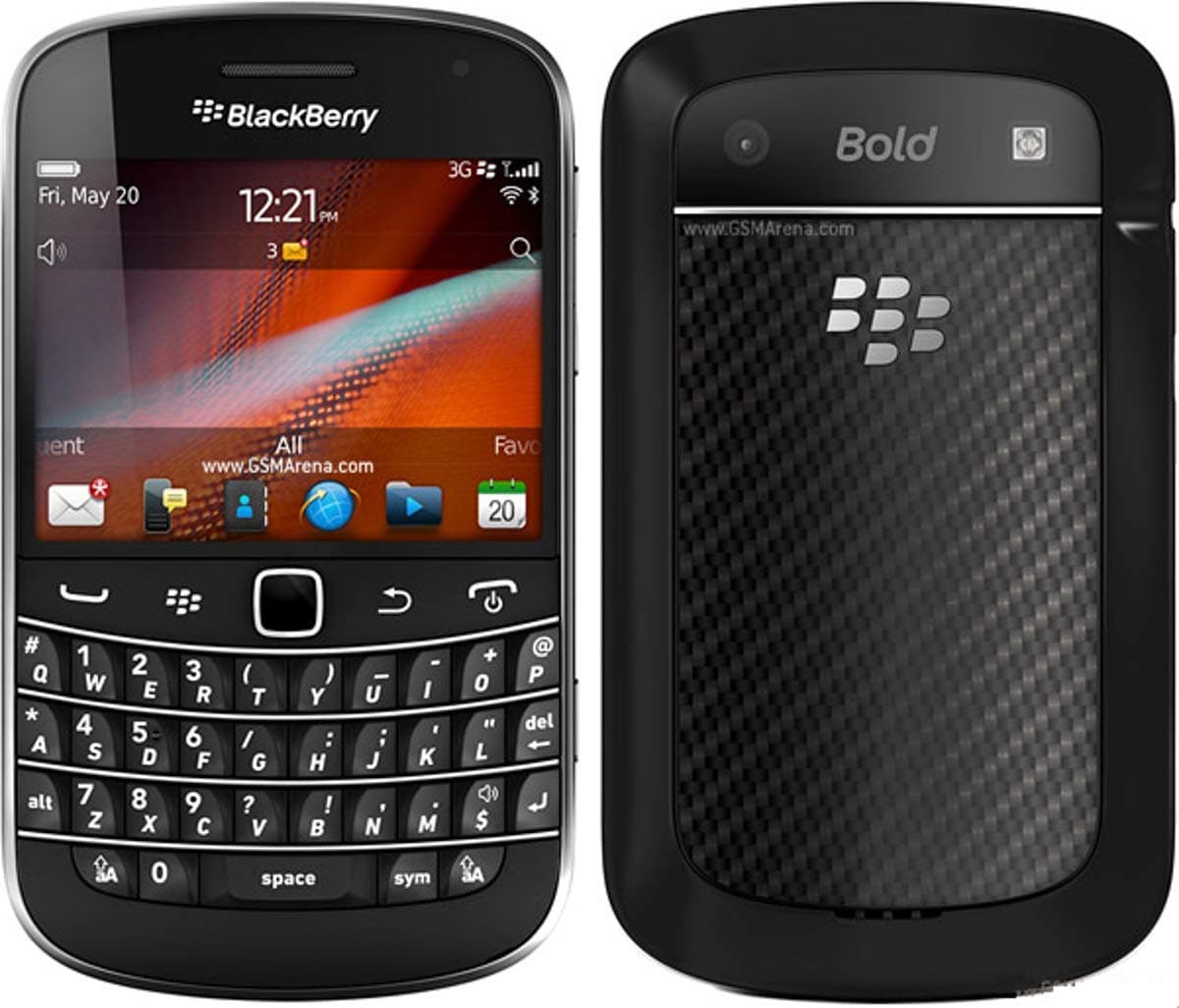 BlackBerry 9900 Bold (8 GB, WiFi, Black)