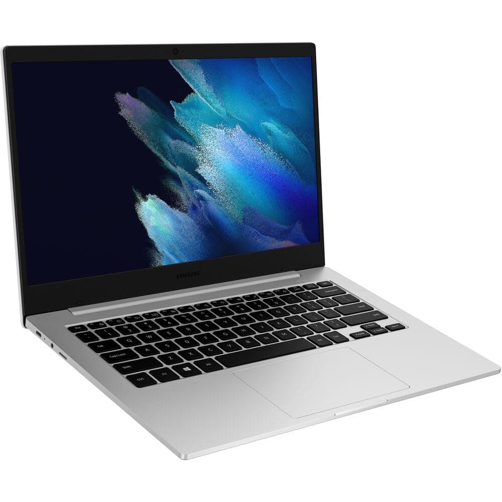 Samsung Electronics Galaxy Chromebook Go Laptop Computer Lightweight Slim Durable Design 12-Hour Battery Wi-Fi 6 Share Files with Phone, Silver, 32GB