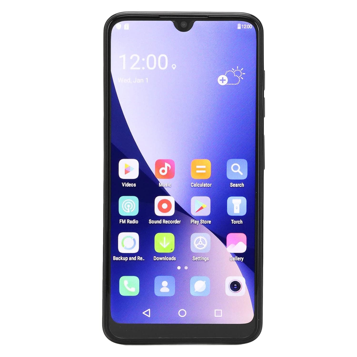 Unlocked Cell Phone, 2G 3G Smart Phones, 6.3 Inch HD Screen, MT6889 Octa Core, Dual HD Camera, for AndroidPhone RAM 4GB ROM 64GB, WIFI, BT, FM, GPS Smartphone, All in One Machine