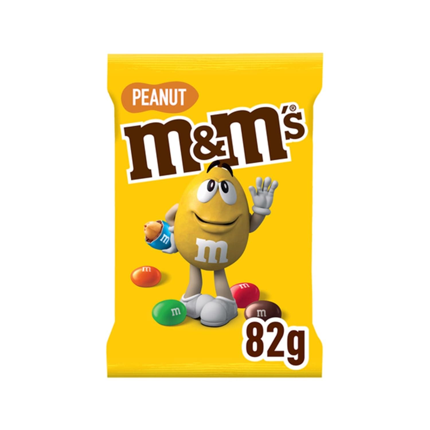 M&M'S Peanut Chocolate Treat Bag, 82g