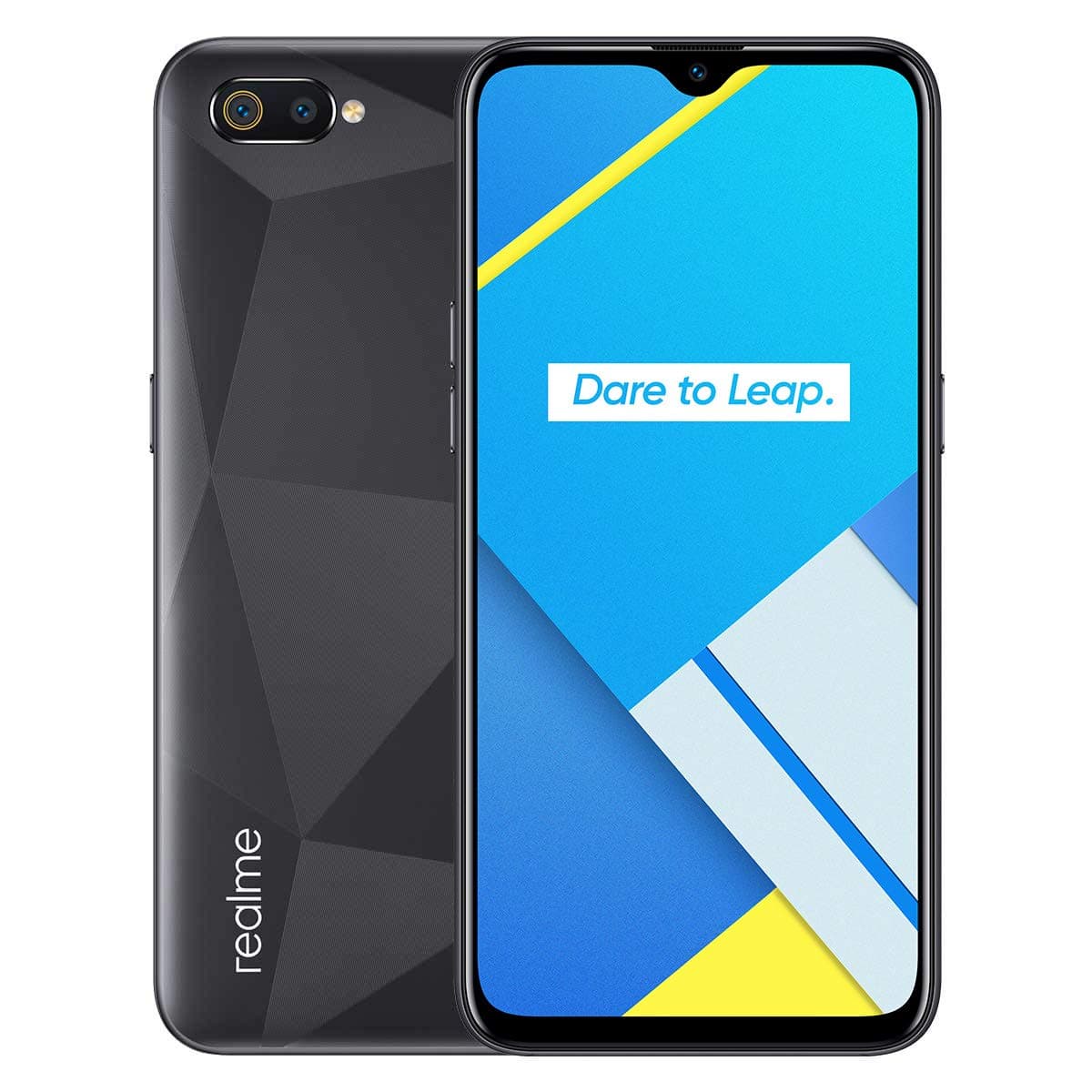 Realme C2 Dual Sim - 64Gb, 3Gb Ram, 4G Lte, Diamond Black