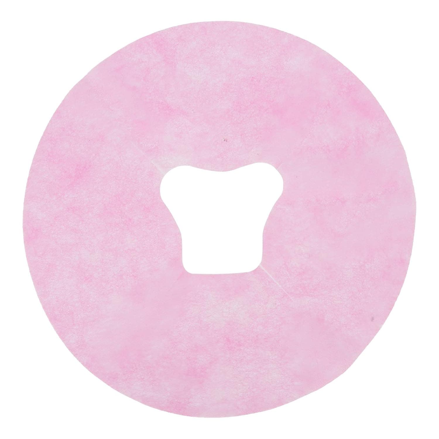 Generic Massage Face Cover 100Pcs Disposable Soft Non Woven Fabric for Salon and SPA Use - Comfortable Hollow Design for Relaxation