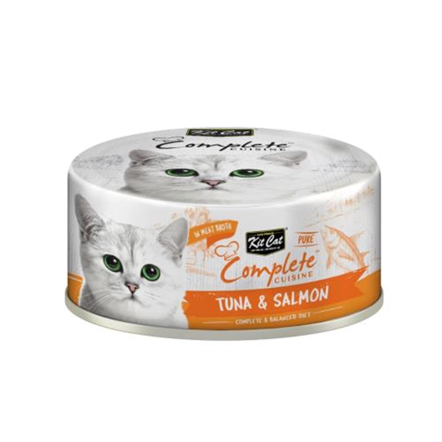 Kit Cat Complete Wet Food Tuna Salmon 70g