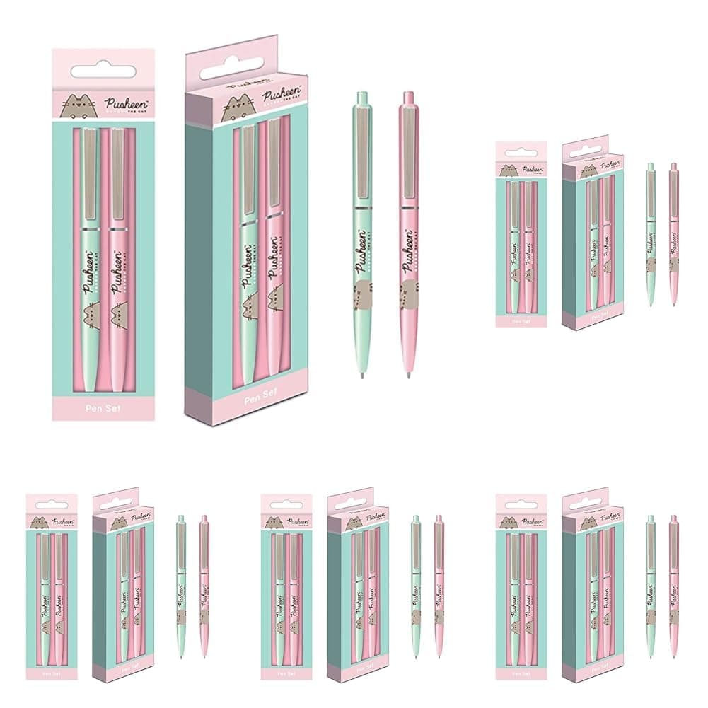 Pusheen Botanical Ballpoint Pen 2-Pieces Set