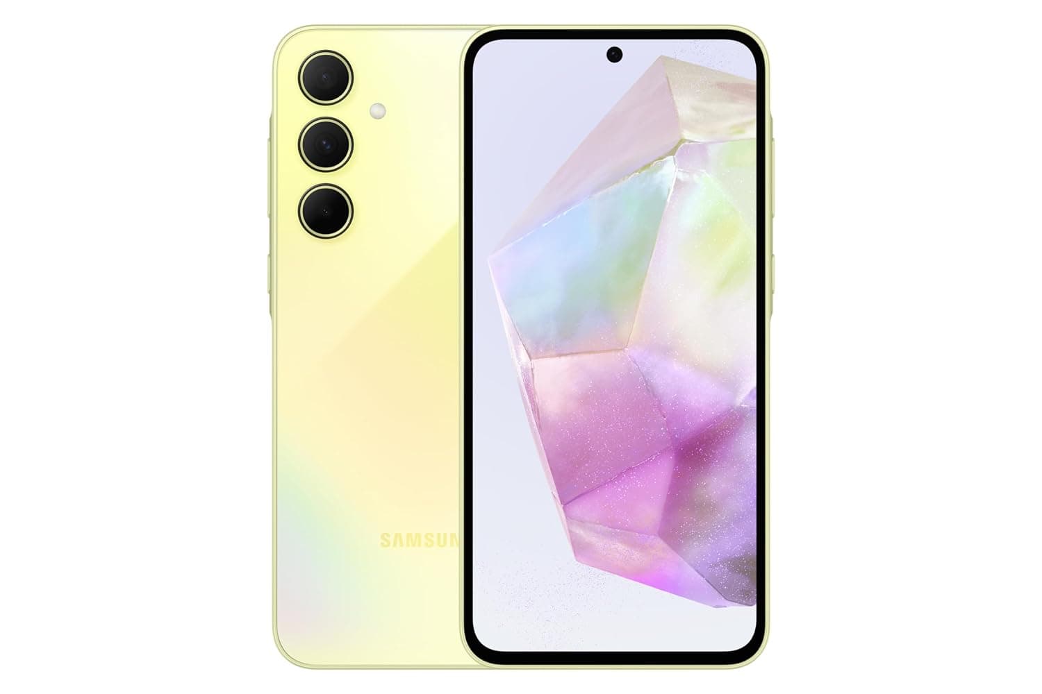Samsung Galaxy A35 5G, 128GB Storage, 8GB RAM, Android Smartphone, Awesome Lemon (KSA Version)