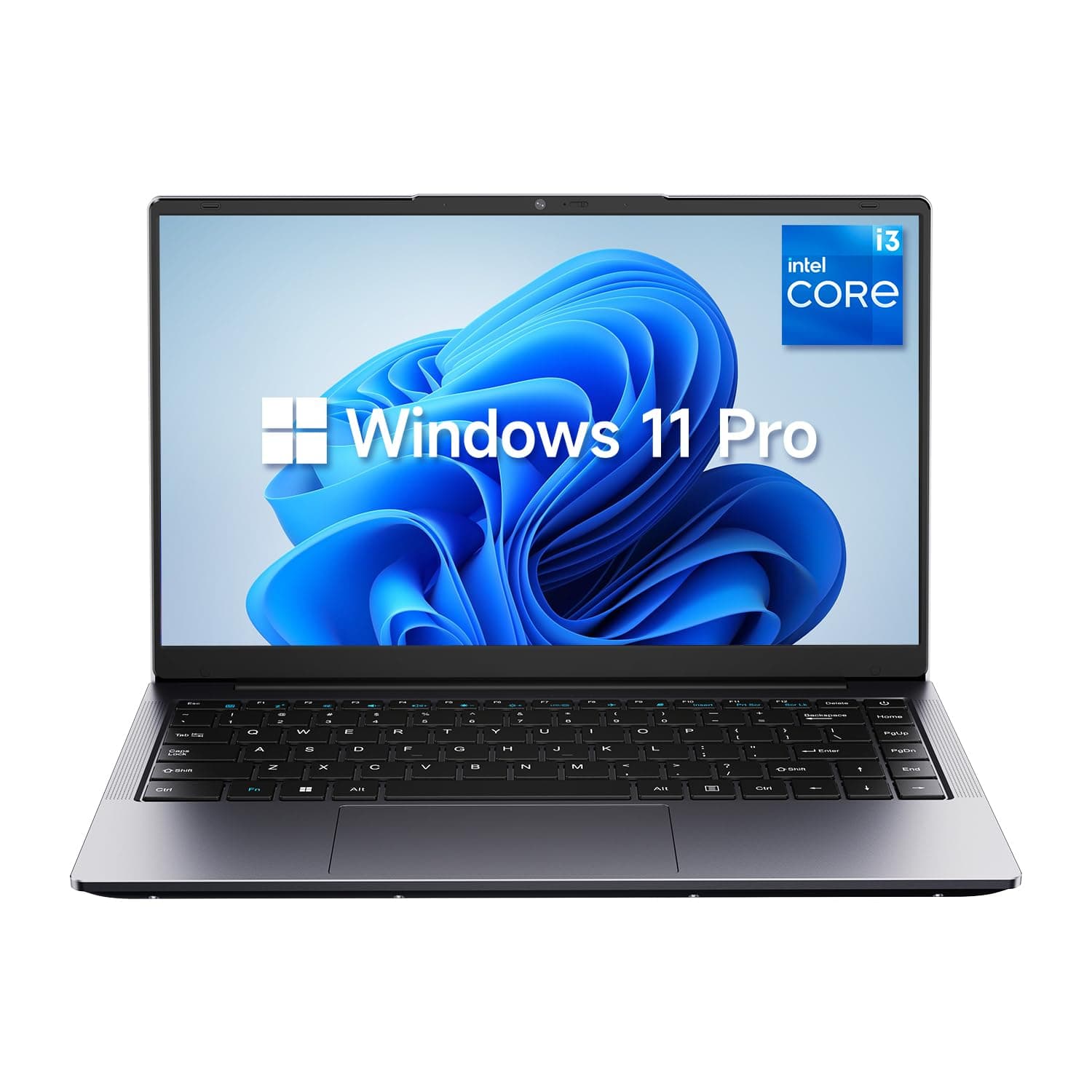 CHUWI HeroBook Pro 14.1'' Laptop, 256GB SSD 8GB RAM, Windows 11 Laptops, 2TB SSD Expand, Intel Celeron N4020(up to 2.8GHz), 2K FHD IPS Display, Ultra Slim, Mini-HDMI, 5G WiFi, USB3.0, Webcam,TF Card