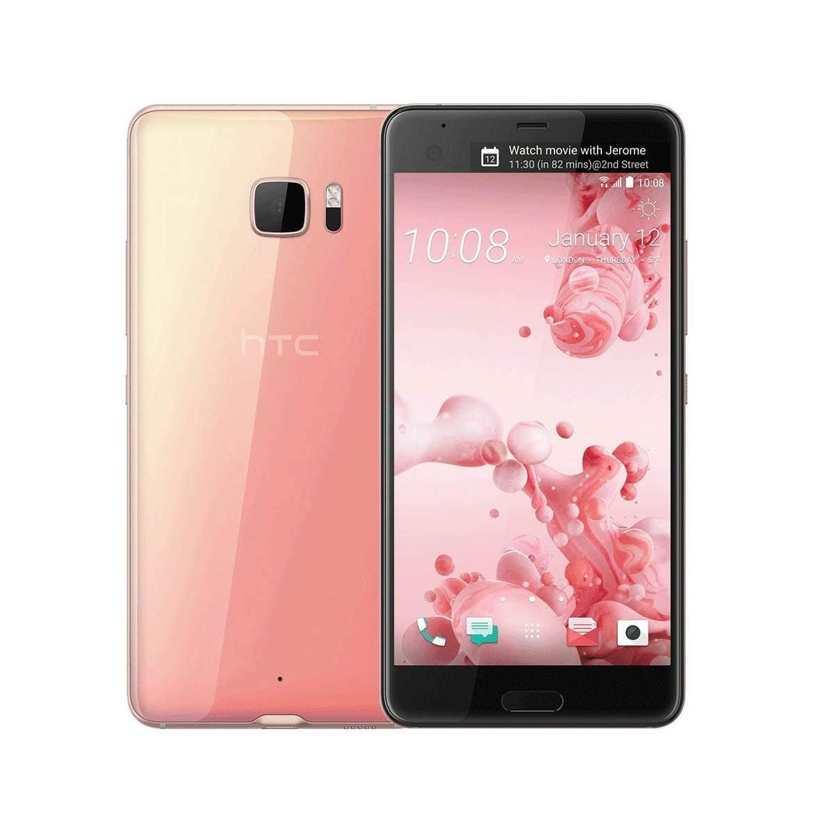 HTC U Play Dual SIM 32GB ROM + 3GB RAM (GSM Only | No CDMA) Factory Unlocked 4G/LTE Smartphone (Cosmetic Pink) - International Version