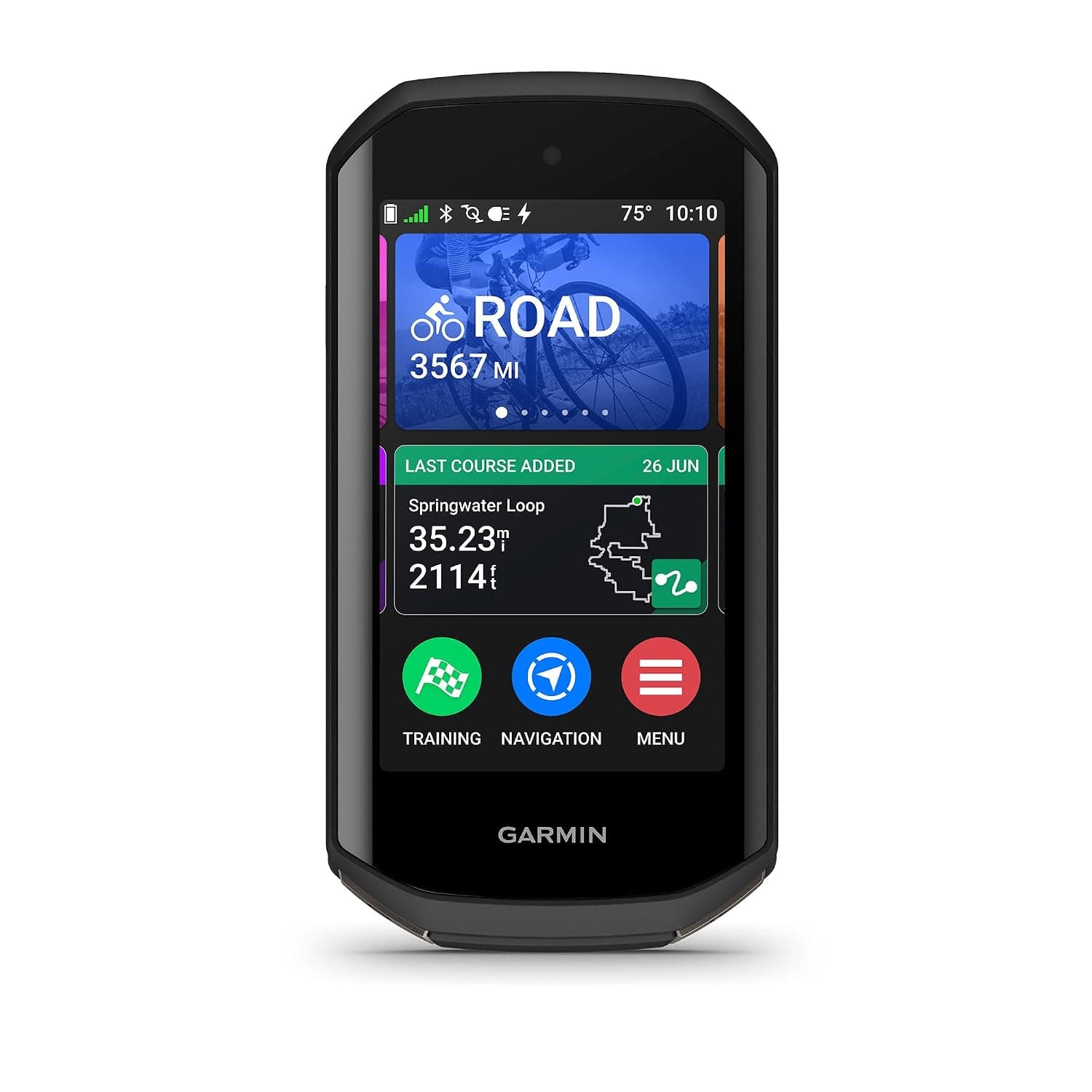 Garmin Edge 1050, Premium Cycling Computer, Vivid Color Touchscreen Display, Built-in Speaker, Advanced Training and Group Ride Features, Road Hazard Alerts, Device Only | Large & Vivid Touchscreen, Advanced Cycling Metrics, Built-In Speaker, Garmin Coach, Groupride, Road Hazard Alerts