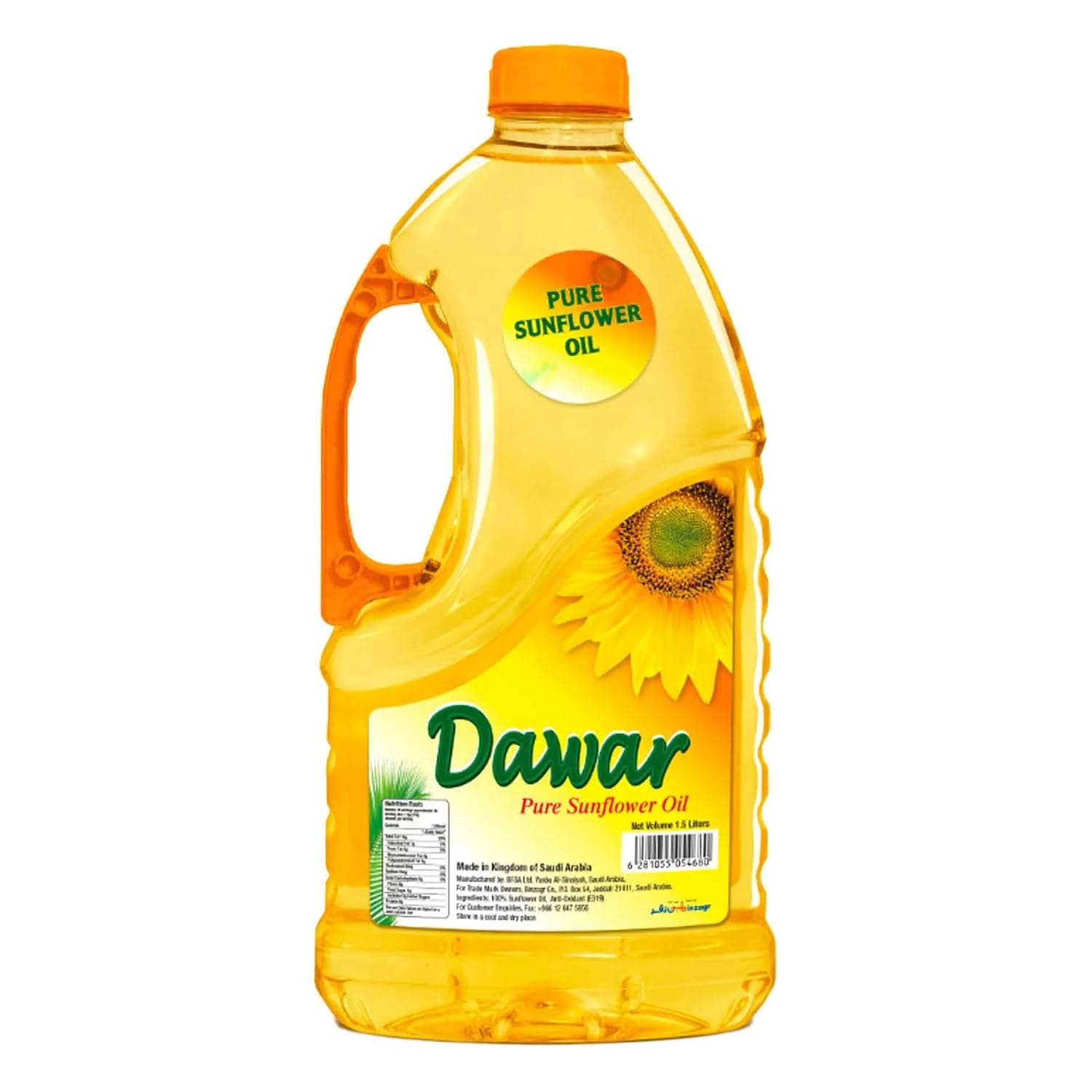 Dawar Sunflower Oil, 1.5 L