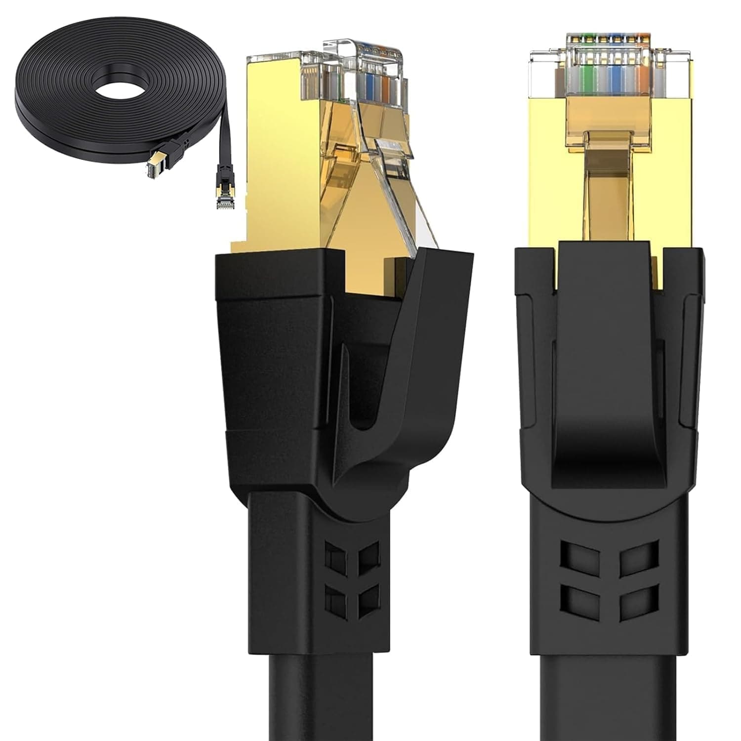 كابل إيثرنت من تريزالميكس بطول 20 متر نوع Cat 8 متوافق مع الراوتر