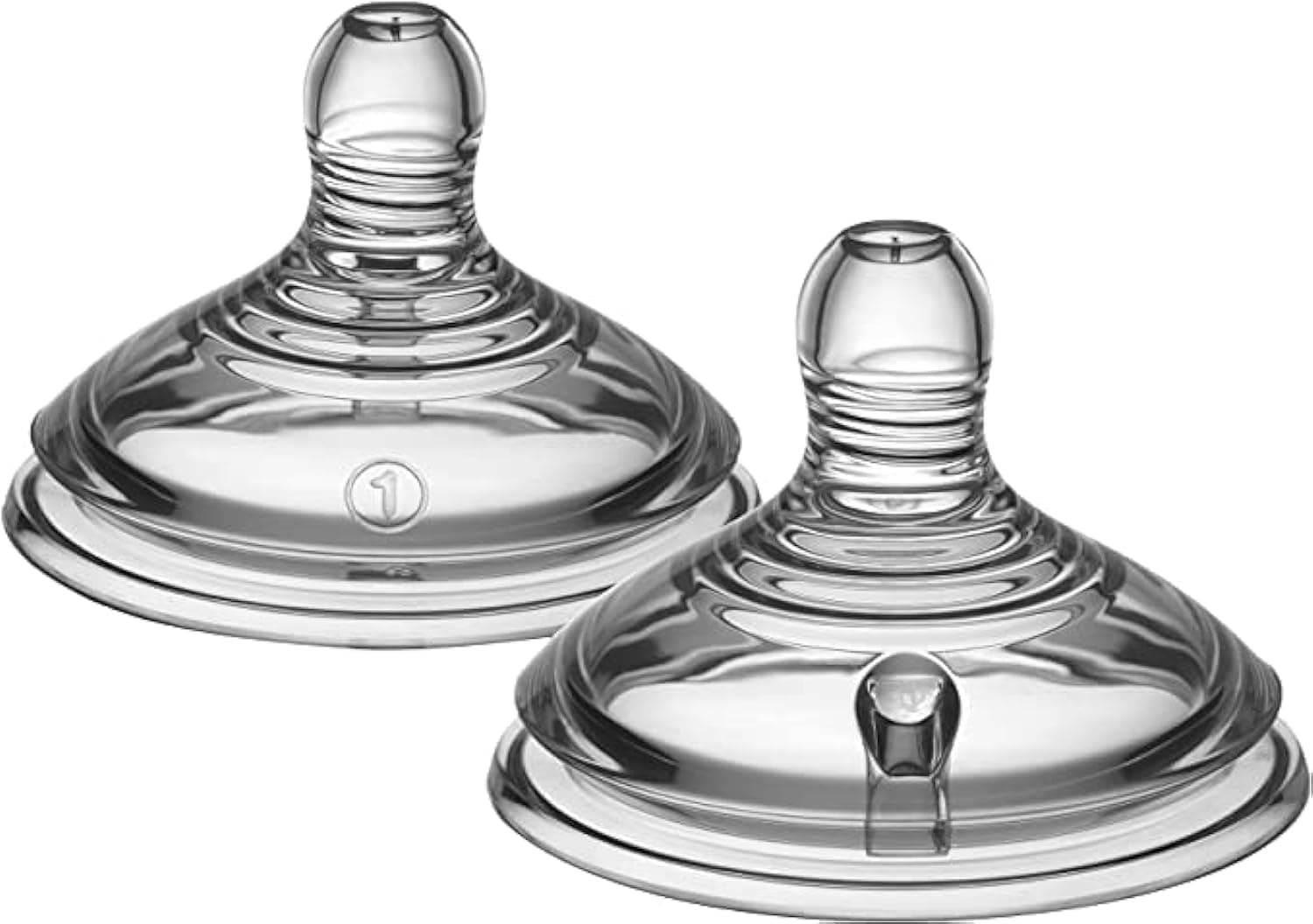 Tommee tippee Natural Start 2X SLOW FLOW TEAT AL AR | Slow Flow, Pack of 2