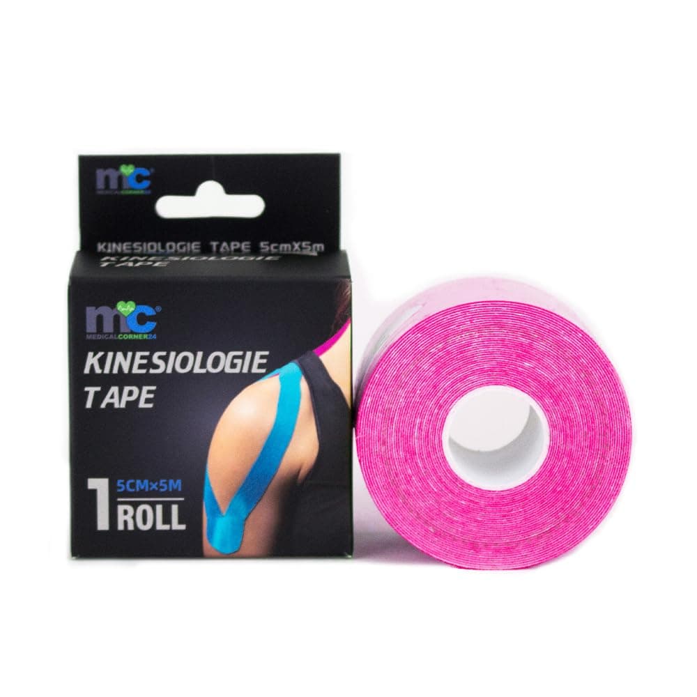 Medicalcorner24 Kinesiology Tape 5 m x 5 cm Pink