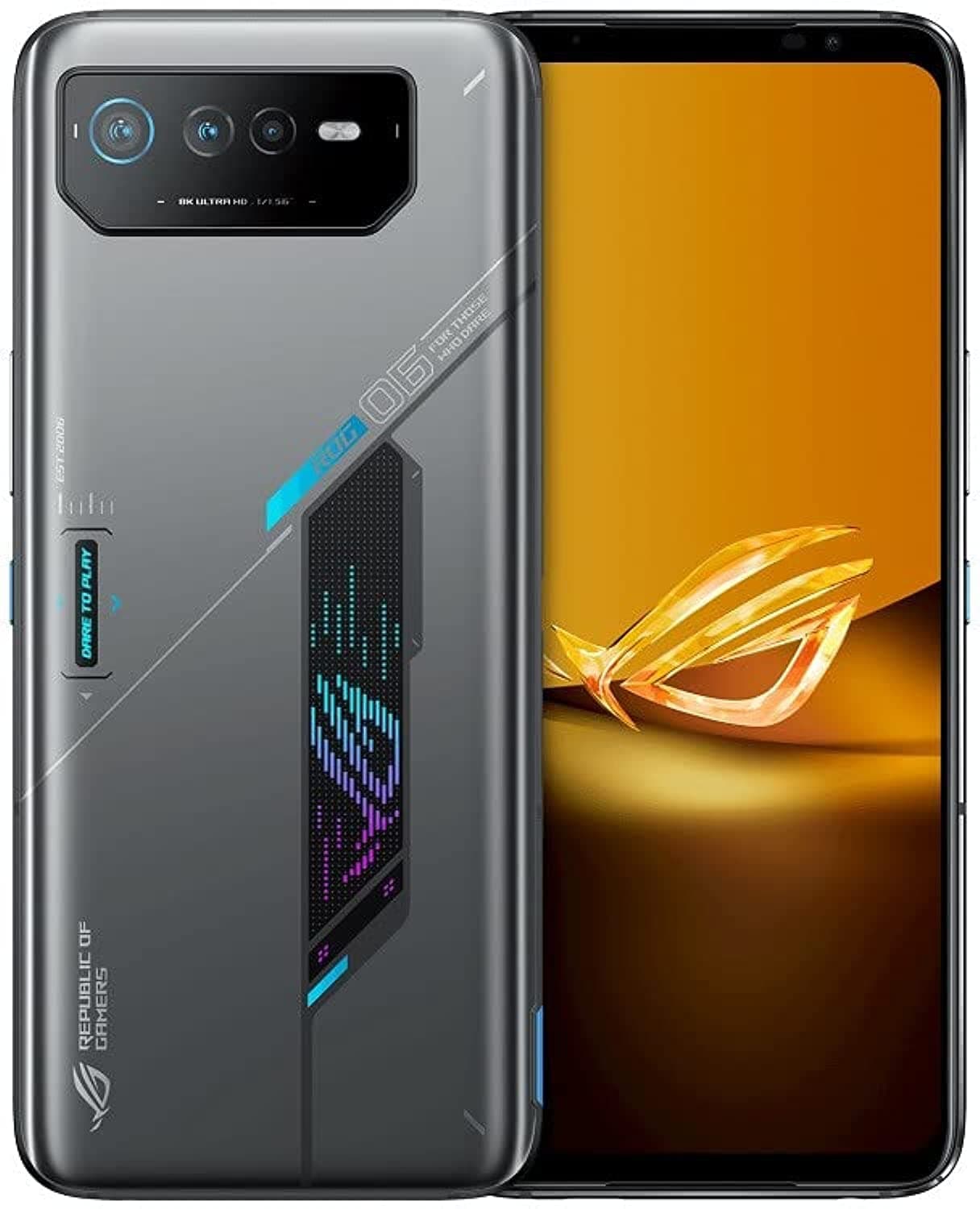 ASUS ROG Phone 6D Ultimate Dual Sim - 512GB, 16GB RaM, Grey - CN Version - Global Rom