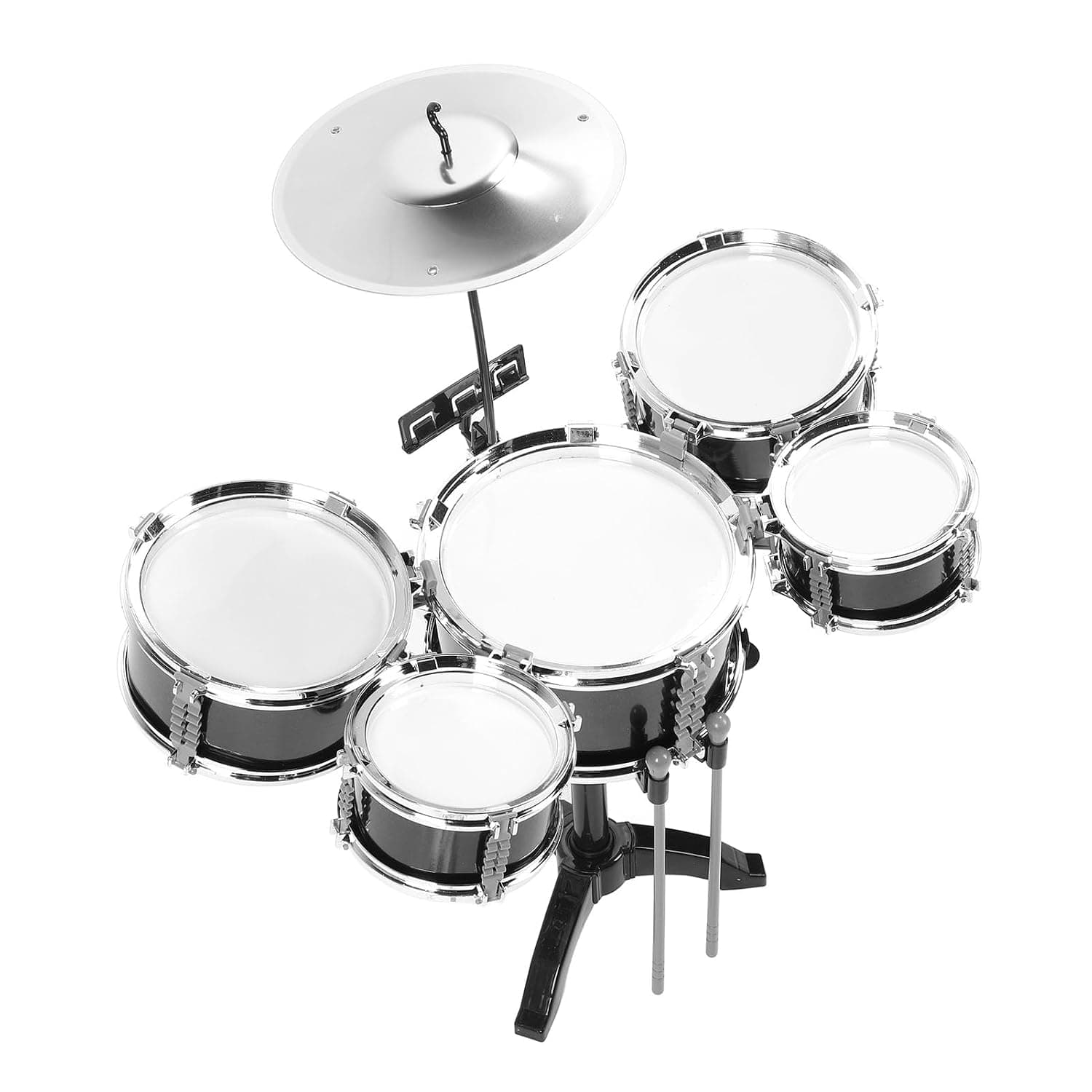 Toddler Jazz Set, Adjustable Height for Kids | Various accessories, colorful musical toy, premium plastic material, suitable for ages 3+