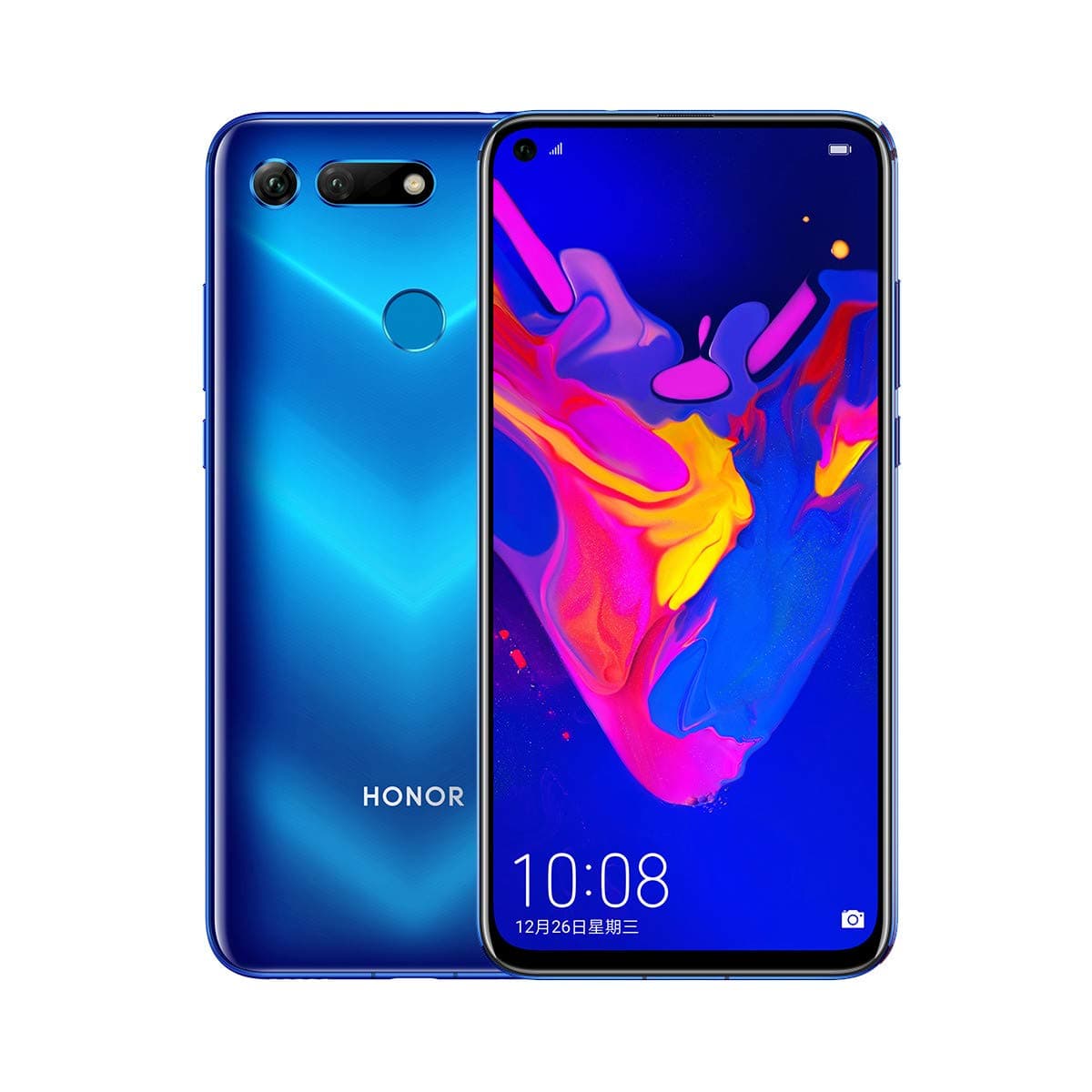 Honor View 20 Dual Sim - 256 GB, 8 GB Ram, 4G LTE, Phantom Blue, Pct-L29
