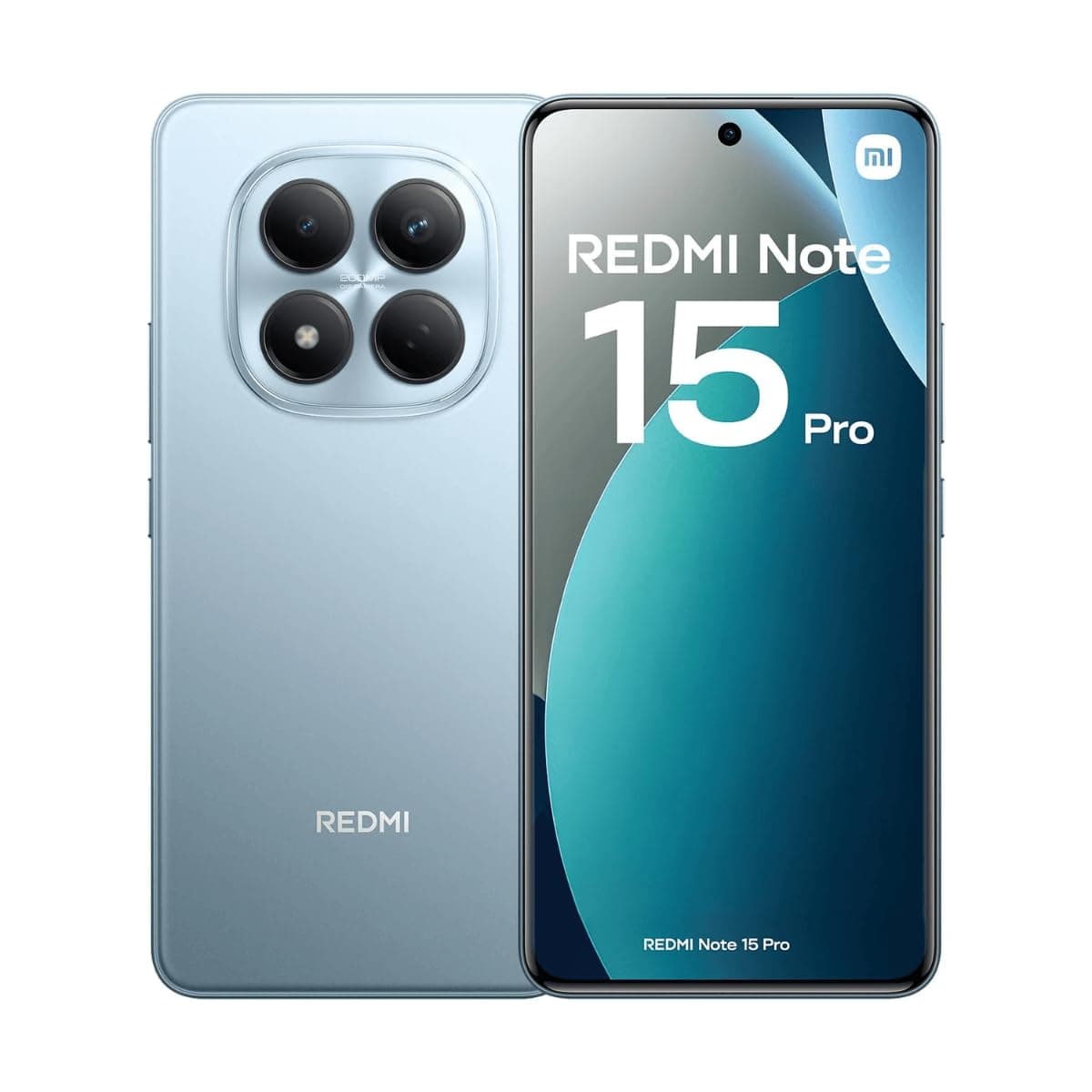Xiaomi Redmi Note 15 Pro Dual-SIM 512GB ROM + 8GB RAM (GSM Only | No CDMA) Factory Unlocked 5G Smartphone (Glacier Blue) - International Version