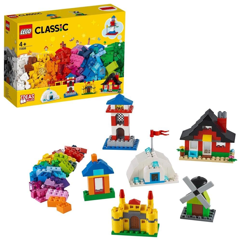 LEGO® Classic Bricks and Houses 11008 Kids’ Building Kit Starter Set (270 Pieces)