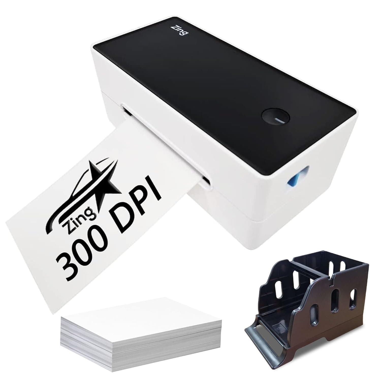 Zing® Pro Series 300 DPI Direct Thermal Label Printer High Speed/Resolution 150mm/s 4x6 UK Support Line - Compatible with Amazon, Royal Mail, eBay, DHL, Fedex, UPS, Etsy, MAC & Windows