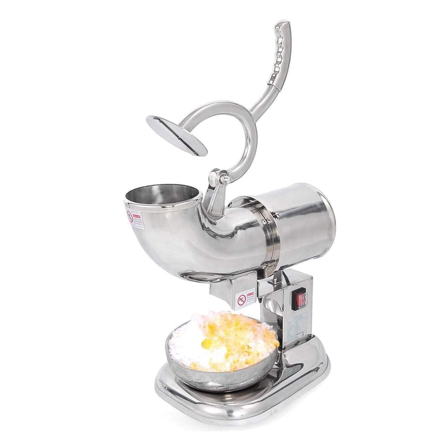 Durable Fully Stainless Steel Ice Crushers Shavers Electric Ice Smoothies Maker Blender Machine For Coffee Bar Shop