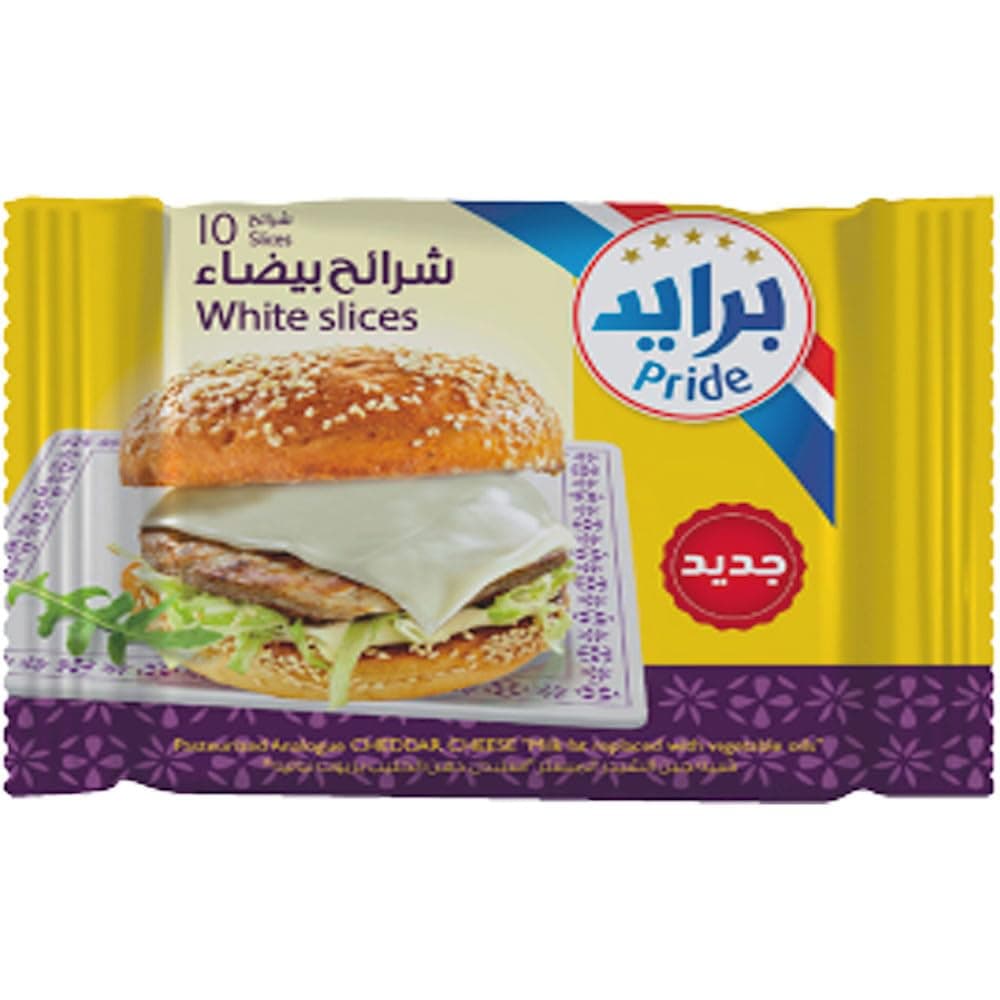 Pride Cheese Slices for Toasty, 10 Slices, 200 g