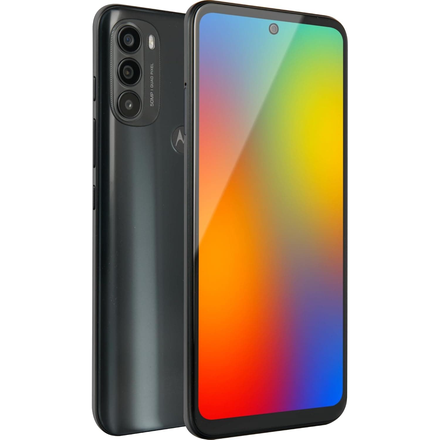 Motorola Moto G71 5G Dual-SIM 128GB ROM + 6GB RAM (GSM Only | No CDMA) Factory Unlocked Android 5G Smartphone (Iron Black) - International Version
