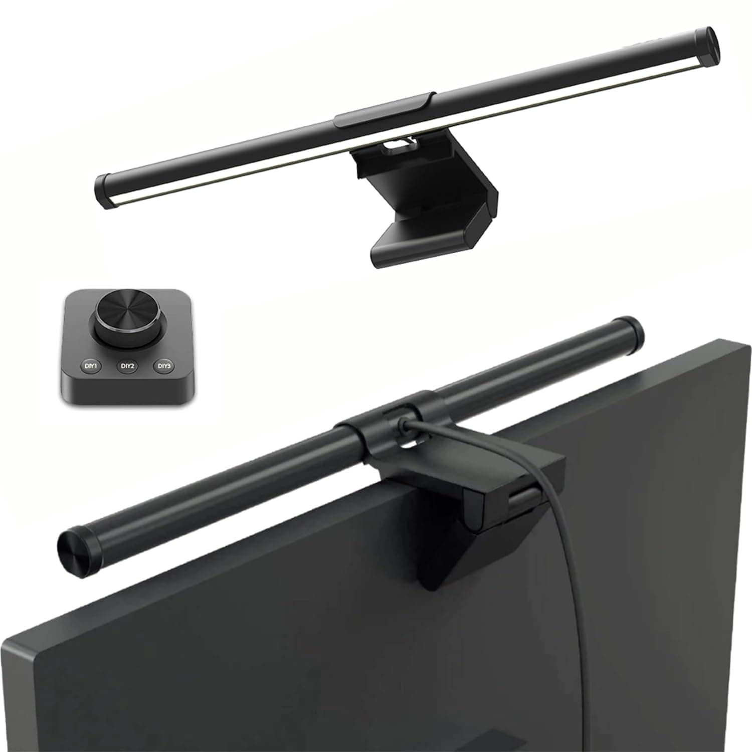LED Monitor Light Bar & Touch Control – Eye-Care Screen Lamp, Auto Dimming, Adjustable Brightness & Color, No Glare, USB Powered for Gaming & Home Office