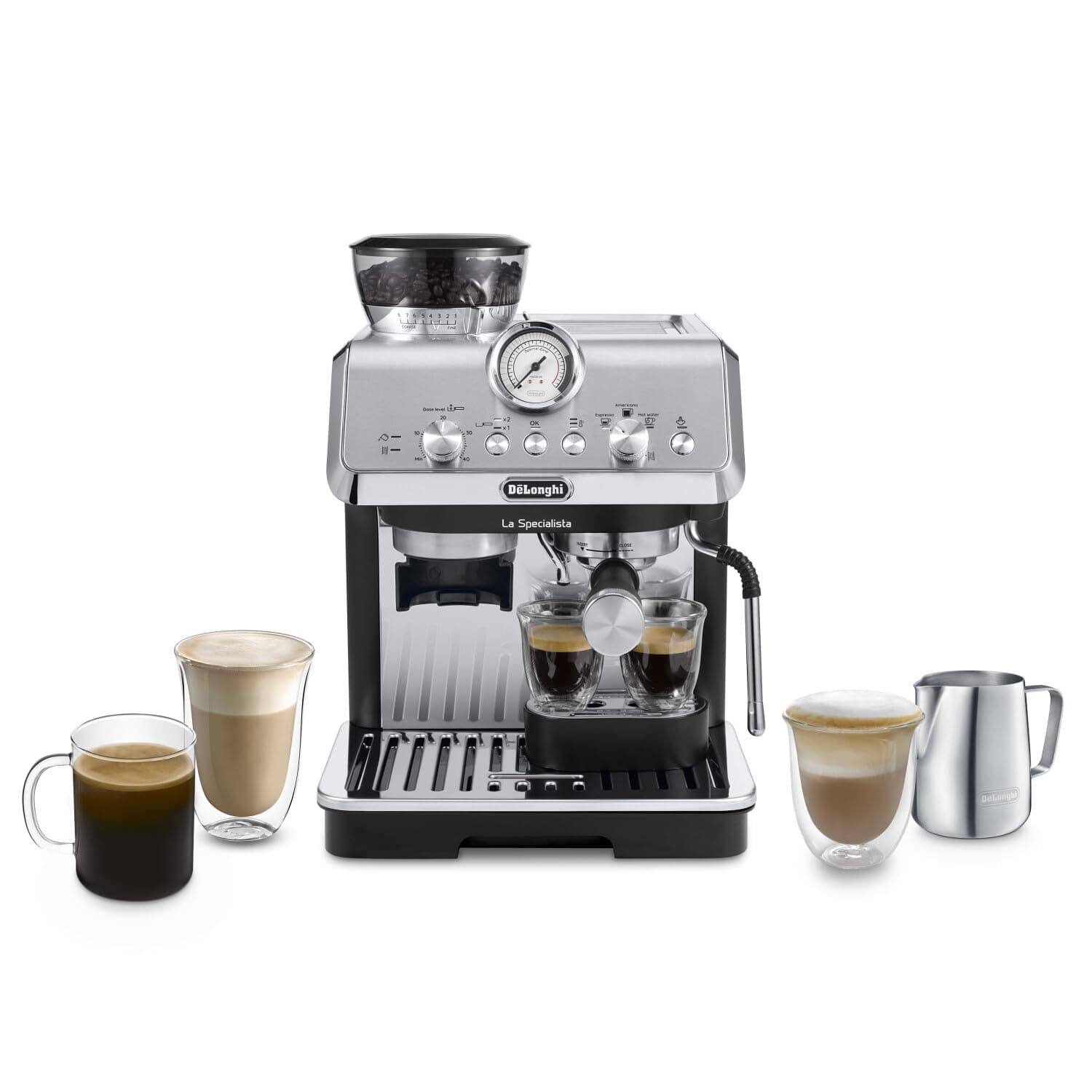 De'Longhi EC9155.MB Coffee Maker, Manual Espresso Machine, 1 pc, Black