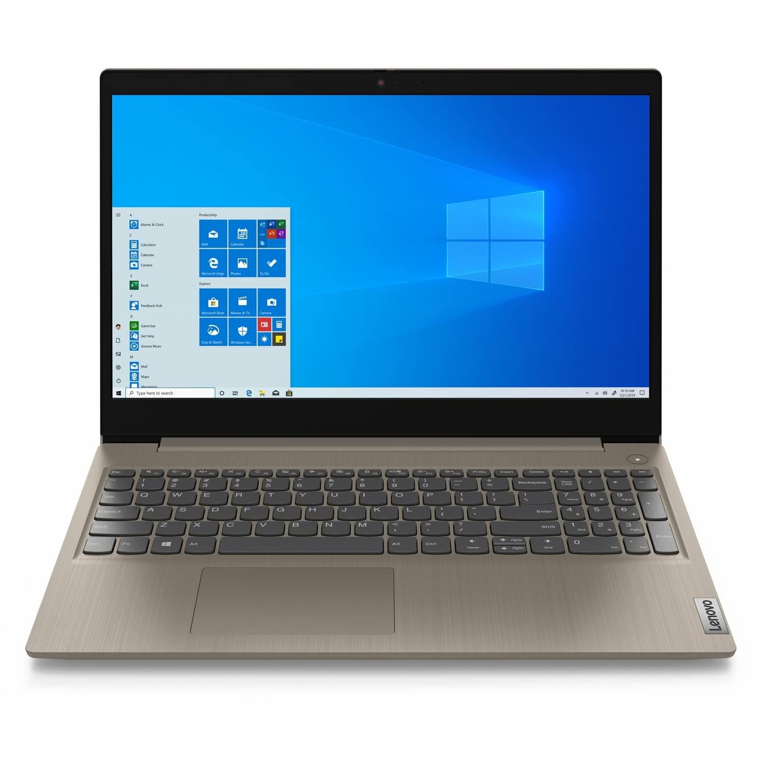 Lenovo IdeaPad 3i 15.6" FHD Laptop, Core i3-1115G4 up to 4.10 GHz, 12GB DDR4 RAM, 512GB PCIe SSD, HDMI, USB, Keypad, SD Card Reader, FP Reader, Almond, Win 11