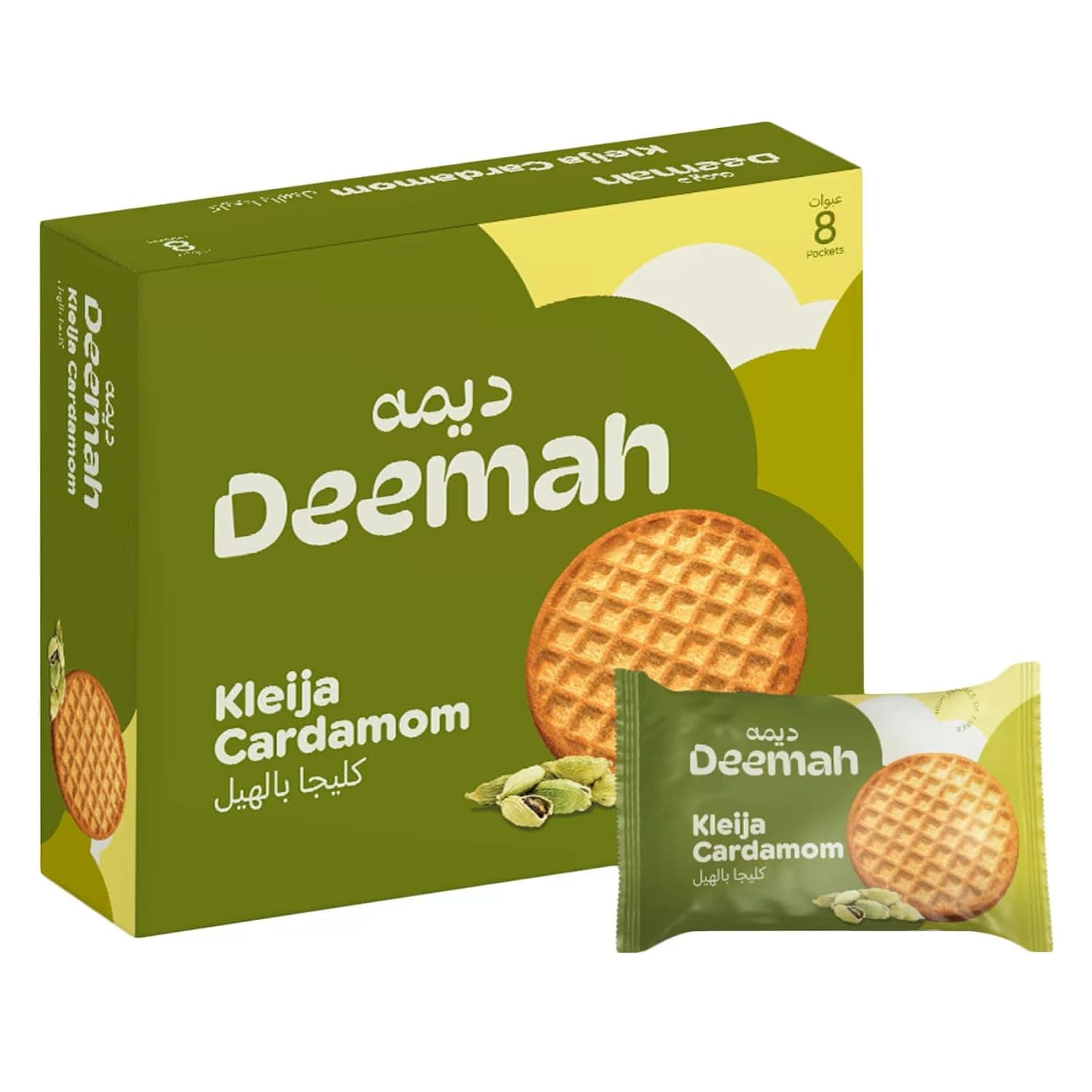 Deemah Kleija Cardamom 8X62G