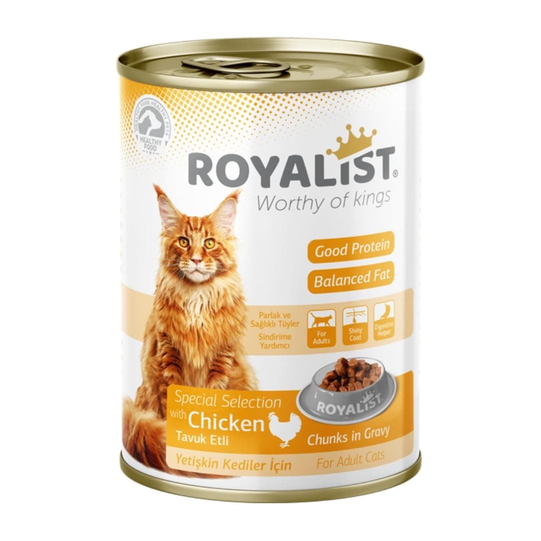 Royalist Adult Cat Chicken Chunks in Gravy 400g